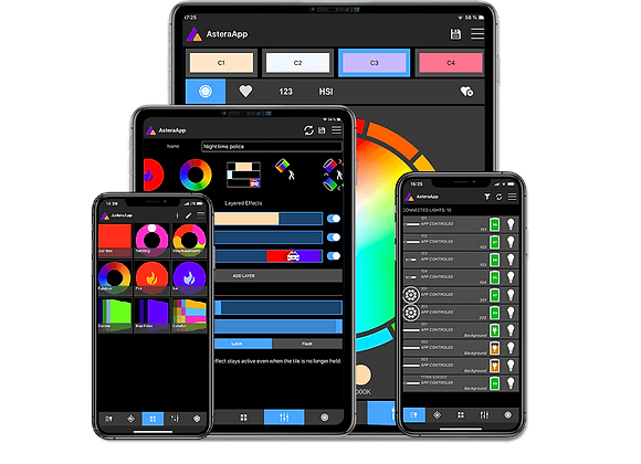 Application de contrôle ASTERA pour réglage précis des tubes TITAN