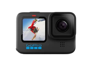 Caméra d'action GoPro Hero 10 Black 5K vue de face en location