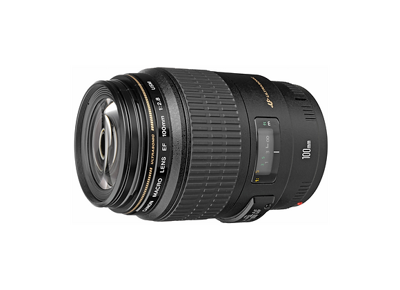 Objectif macro Canon 100mm F2.8 USM monture EF à la location