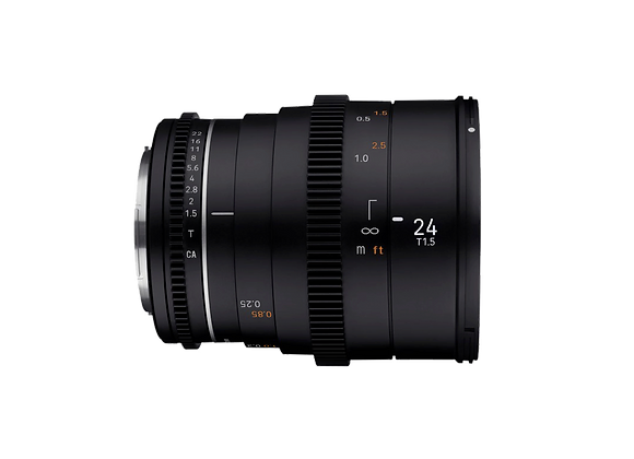 Objectif Samyang 24mm T1.5 VDSLR MkII à la location