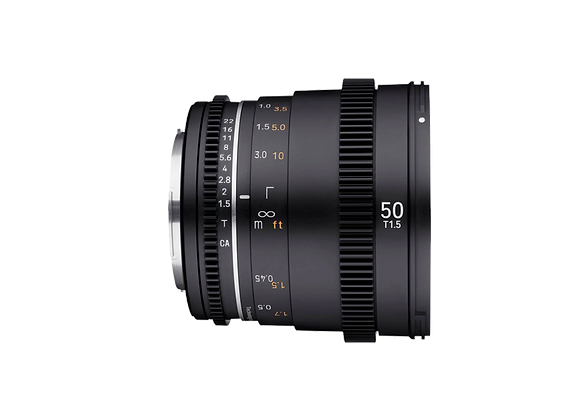 Objectif Samyang 50mm T1.5 VDSLR MkII à la location