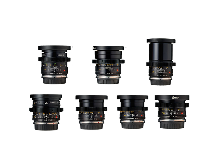 Gamme d'objectifs cinéma SÉRIE LEICA R CINEMOD en location