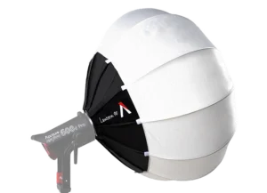 Lanterne Chinoise Aputure Lantern 90 cm en monture bowens montée sur Aputure Cob LS 600X en location
