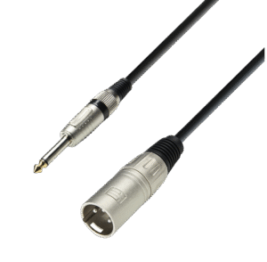 Adaptateur Jack 6.35 Mâle / XLR Mâle en location