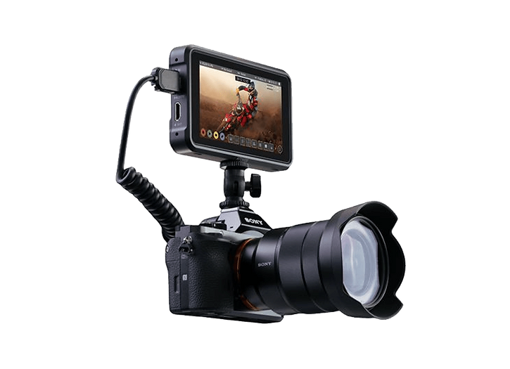 Caméra Sony A7 avec objectif et Moniteur Enregistreur Atomos Ninja V 6K Raw en location