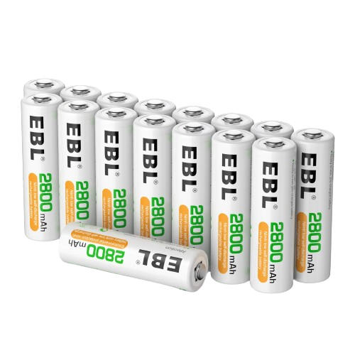 Lot 16 piles AA rechargeable en location à Maximaloc