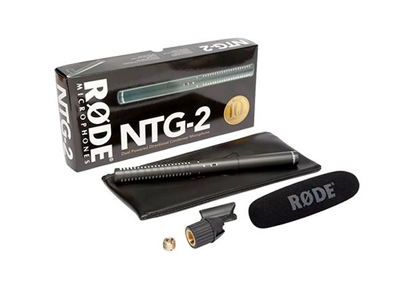 Micro Hyper-cardiode XLR Rode ntg2 en kit en location chez Maximaloc