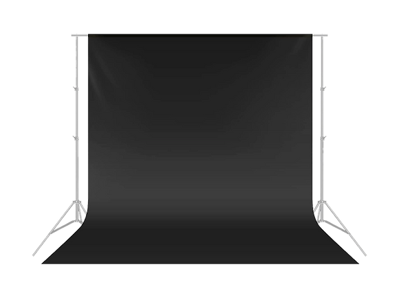 Grand Support de Fond XL Marque Impact Modèle BG-PS440 avec fond tissu noir à la location