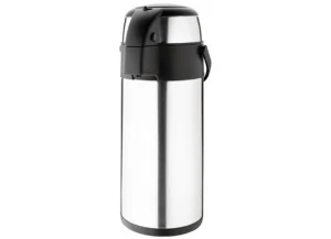 Thermos gris de 5 litres vu de face en location à Maximaloc
