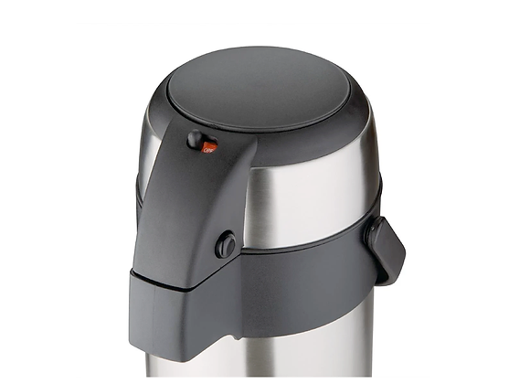 Thermos gris de 5 litres vu de face en location à Maximaloc