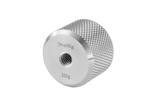 Contre poids pour Gimbal Small Rig 100g couleur chromé avec pas de vis kodak à la location