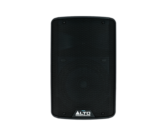 Enceinte XLR 350W Alto TX 308 noire vue de face en location