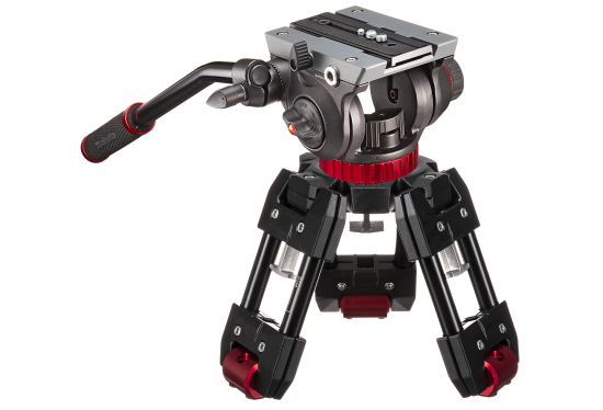 Manfrotto Hi-Hat (petites branches) + Tête 502AH à la location