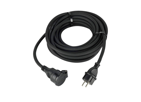 Prôlong Electrique 10m enroulé avec cache prise en location