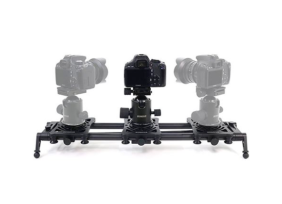 Slider motorisé de 80 centimètre en vue de dos à la location chez Maximaloc