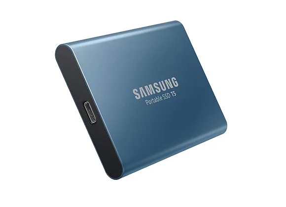 Disque Externe SSD Samsung T5 bleu en location