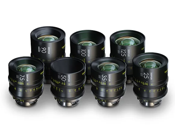 Ensemble d'objectifs VESPID PRIME pour cinéma, qualité d'image 4K+, sélection de focales pour flexibilité créative