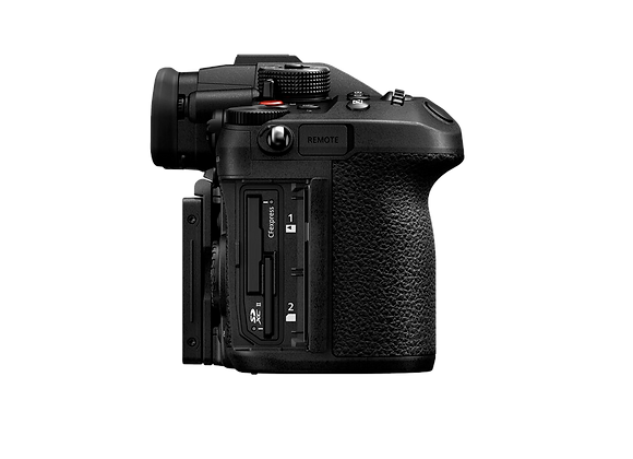 Appareil Hybride Micro 4/3 Panasonic Lumix GH6 6K nu vue de profil droit en location