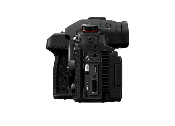 Appareil Hybride Micro 4/3 Panasonic Lumix GH6 6K nu vue de profil gauche en location