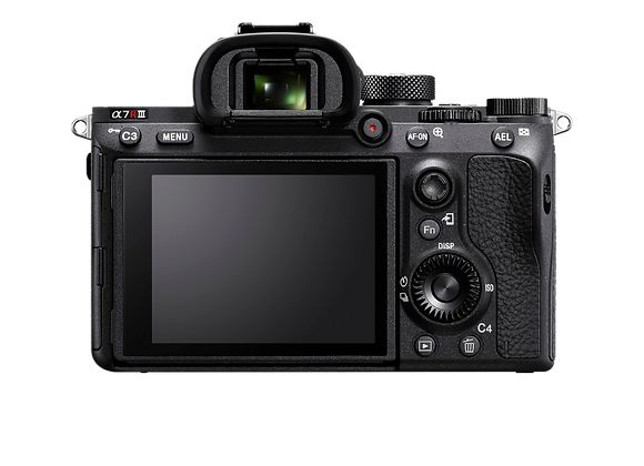 Appareil Hybride Full Fram Sony A7RIV nu vue de dos en location