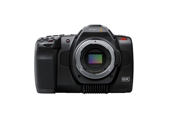 Caméra Cinéma Nue Blackmagic Pocket 6K Pro Capteur Super35 EF Vidéo 6K Raw et Apple Pro Res avec Filtres ND Integrés