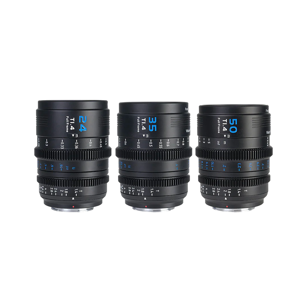 SÉRIE 3x SIRUI VISION PRIME 1.4 RF